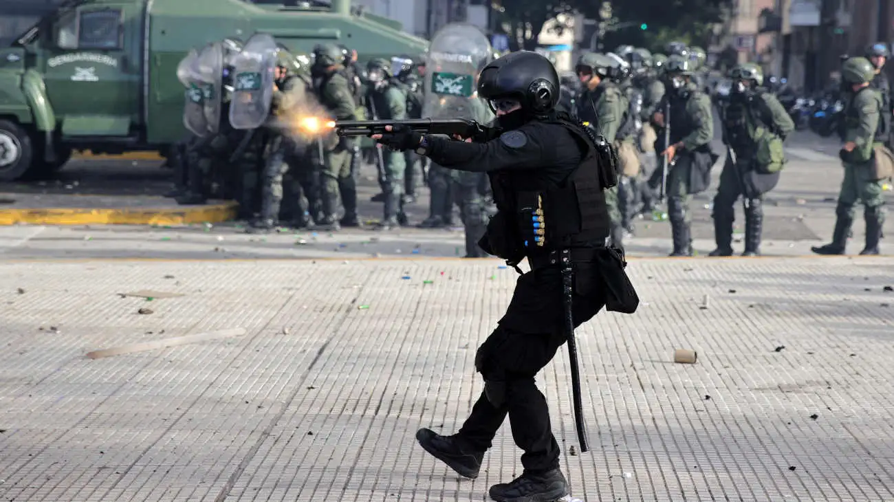 represión policial